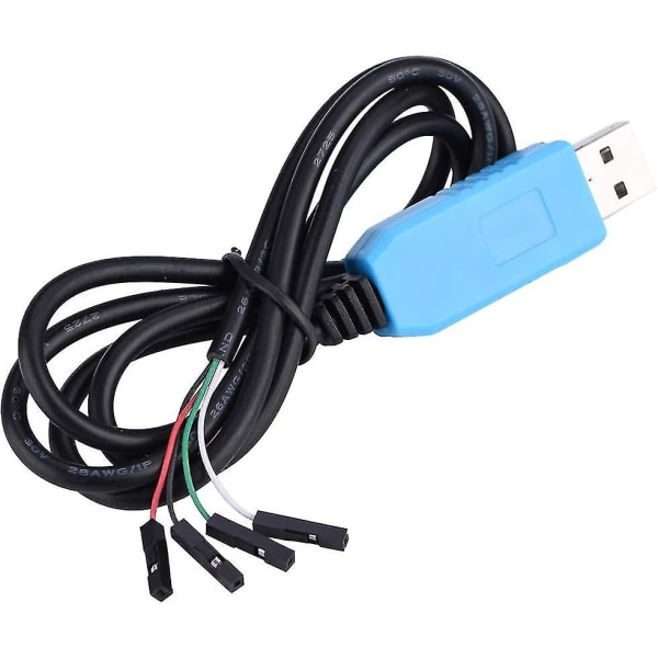 PL2303TA USB til TTL RS232 Modul - PL2303TA USB til TTL RS232 Modulkonverter Seriell Kabeladapter for Win XP/Vista/7/8/8.1 (1 stk)