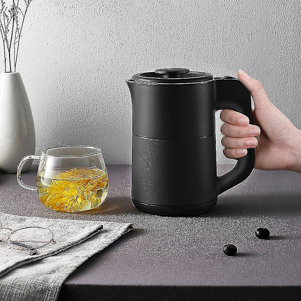 0,6 L Resväska i Rostfritt Stål, Tyst Värme, Energisparande Tekanna