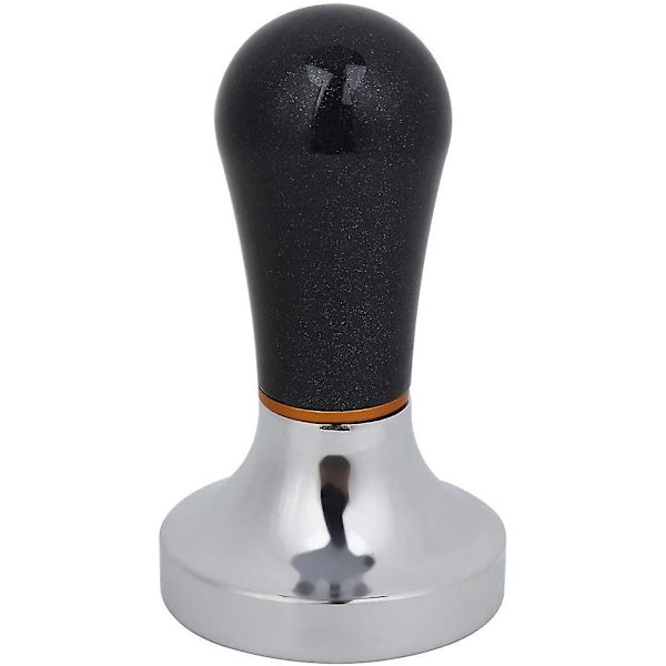 Rostfri Kaffeepress, 57mm Aluminium Kaffeekanne, Svart