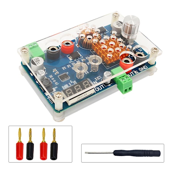 Justerbar spenning 3A DC-DC Buck- Step Down spenningskonstant strømomformermodul