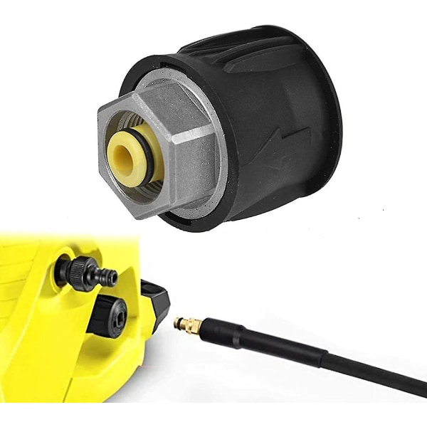 Højtryksrenser Hurtigkobling Rørkobling M22f Til Nilfisk Hurtigkoblingsslange Kompatibel Metalindsats Slange Adapter Kobling Adapter Til Nilfisk