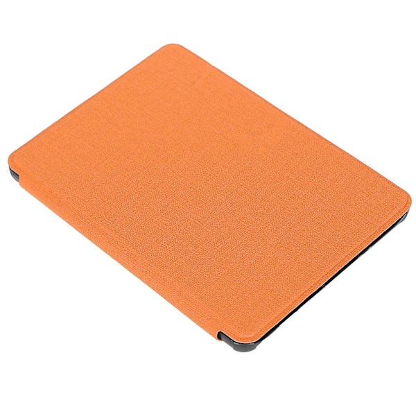 Orange Lättvikt Tyg Mönster Konstläder Skyddande Fodral för Kindle 658 2019