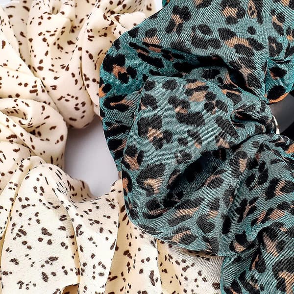 Hår Scrunchies, Hår Ponytail Hållare Scrunchie För Tjockt Tunnt Hår