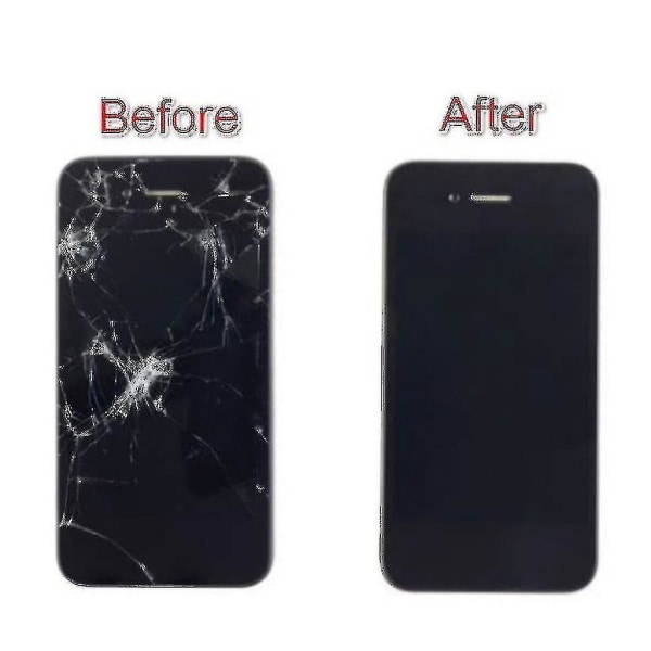 Självhäftande lim Mobiltelefon reparationsverktyg för skärmreparation 2st 5ml