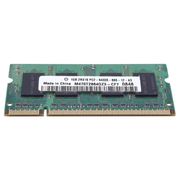 Ddr2 1gb kannettava tietokoneen RAM-muisti 800mhz Pc2-6400s Sodimm kannettava tietokoneen muisti