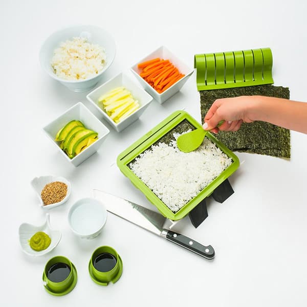 Risdumpling Sushi Maker Diy Sushi Matlagning Redskap Köksartiklar Sushi Form Set
