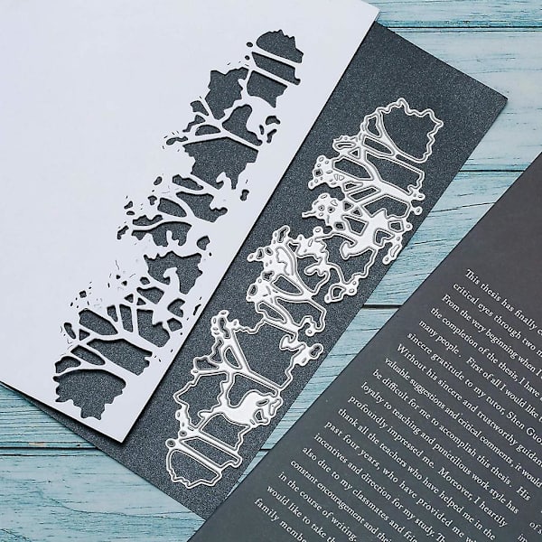 4 st blommformade metallskärmaskiner stencil scrapbooking gör-det-själv albumstämpelpapperskort präglingsdekor