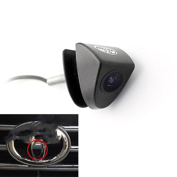 Ccd Car Front Logo Camera For Prado Highlander Land Front View Reversing Backup Camera Parking Assi