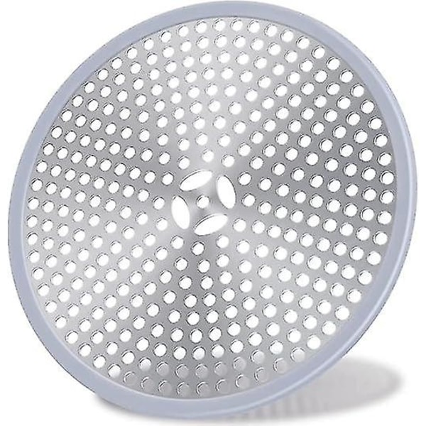 1 stk. afløbsfilter til bruser, hårfilter, filter til afløb i bruser, afløbsrist til bruser, afløbsdæksel, hårfilter, hårstopper
