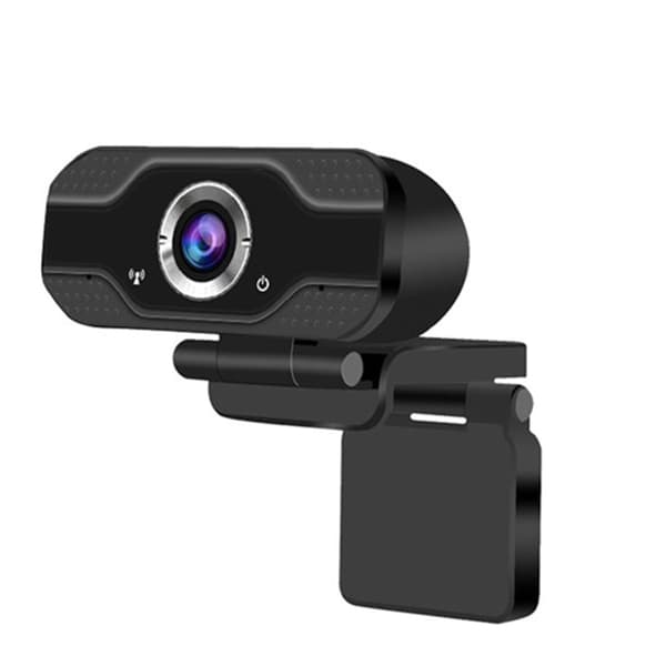 1080p Full HD USB-webkamera til pc, stationær og bærbar computer med mikrofon/fhd