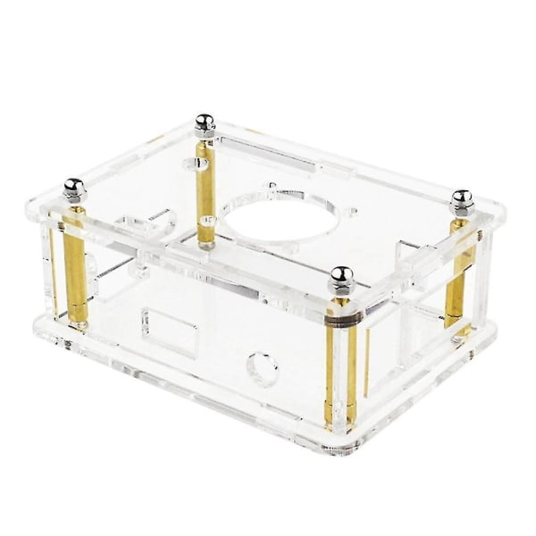 For Orange Pi 3 Etui - Transparent Akryl Skallboks Beskyttende Deksel For Orange Pi 3 Uten Vifte