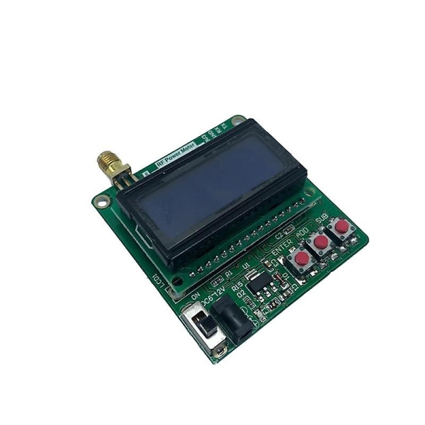 Lcd Digital Wattmeter Volt Watt Power Ammeter Rf Power Meter -75-16 Dbm 1-600mhz Radio Frequency At