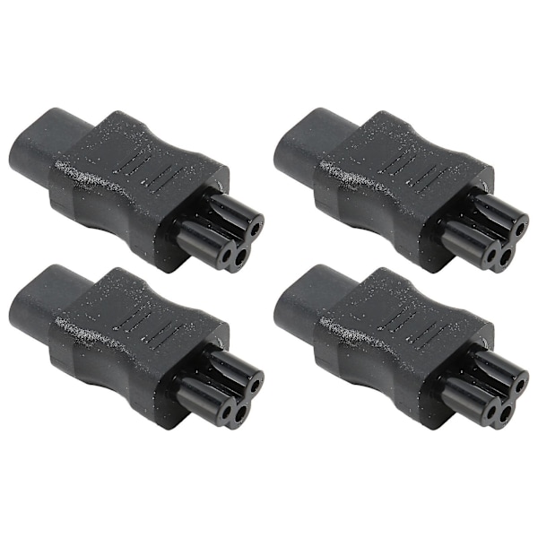IEC320 C8 til IEC320 C5 Konverter 10A 250V 2.5A 250V Strømkabeladapter til Laptop Strømadapter UPS Server 4stk?