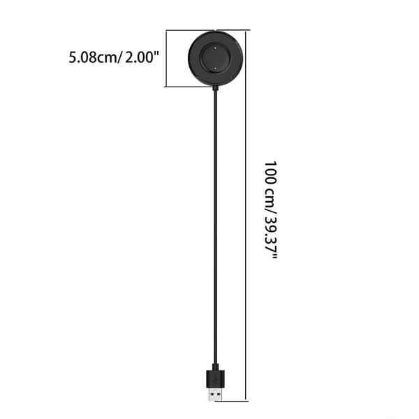 Rask USB-ladekabel Strømadapter Lader for Vivowatch 2 Smartwatch