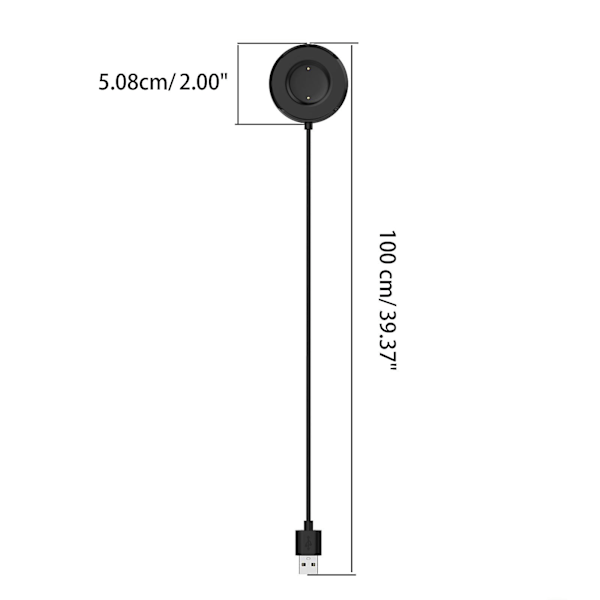 Snabb USB-laddningskabel Strömadapter Laddare För Vivowatch 2 Smartwatch