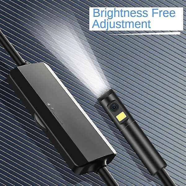 Hd 1080p kaksoisobjektiivinen endoskooppikamera 9 pehmeää johtoa Usb Type-c Pc Ip68 vedenpitävä putkitarkastus B