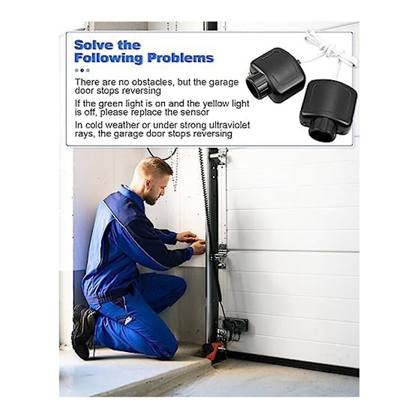 Garageportåbner Sikkerhedssensor Til Garageportåbner Tilbehør Lso50 Ldo33 Ldo50 Garagesensor