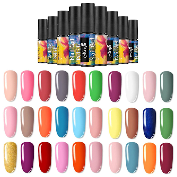 Nagelgellack Färger Naglar Nagelgellacker Nagellacker DIY Naglar Gelmålning