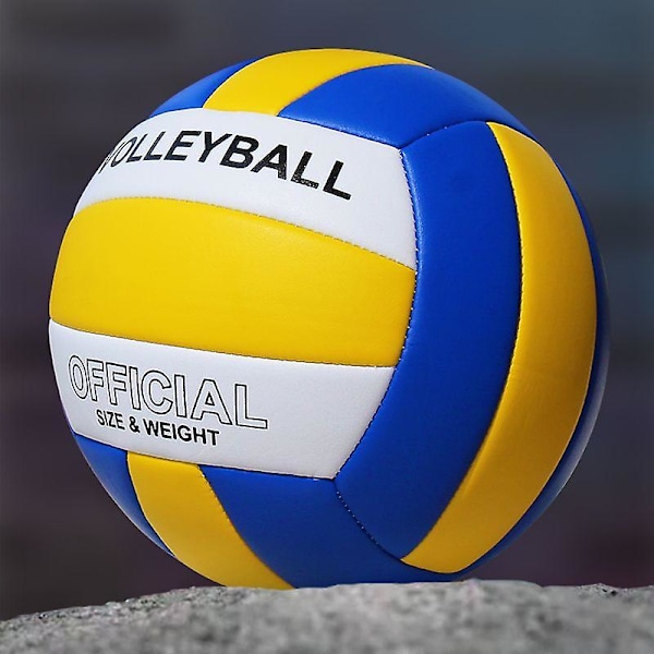 Professionell Volleybollträningboll för Ungdomar och Nybörjare, Mjuk Storlek 5 Inomhusvolleybollspel Träningspryl b