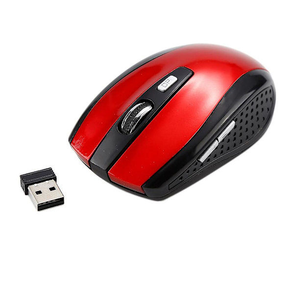 2.4ghz trådlös mus ergonomisk 6 knappar mus usb optisk datorspelmus gamer