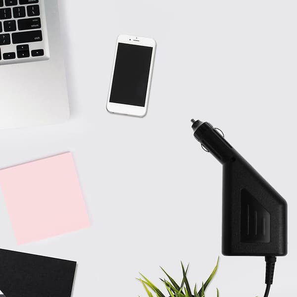 Billadapter til bil, strømforsyning, 5,5x2,5 mm, USB, 4,5 A, 16 V, til bærbar computer og telefon