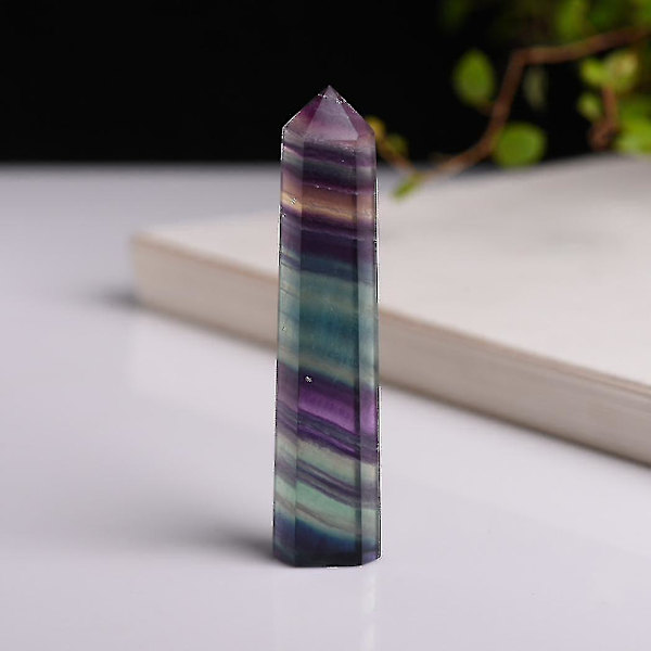 Naturlig Hexagonal Krystal Sten