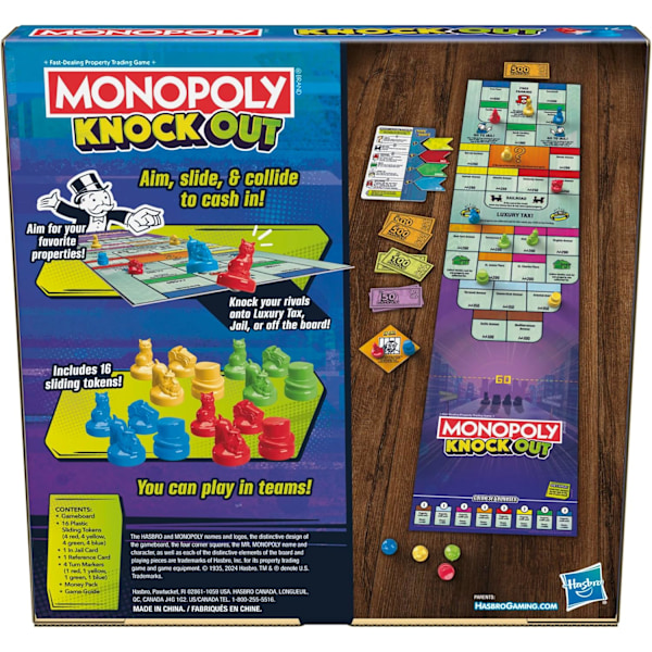 Monopoly Elimination Brädspel | 2-8 Spelare |