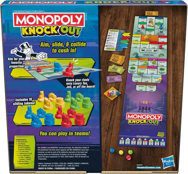 Monopoly Elimination Lautapeli | 2-8 Pelaajaa |