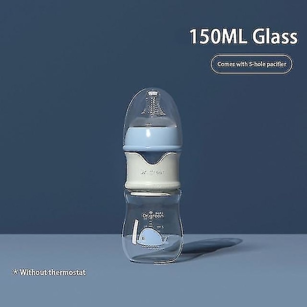 150ml Baby Ppsu glasflaske med bred boring Quick Flush sutteflaske Nyfødt mælkeflaske træning|flasker
