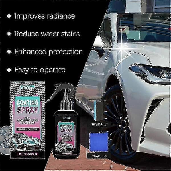 Limlex billakk-spray 3x Platinum Care Kit