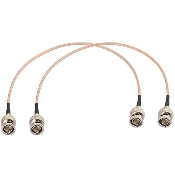 2 stk. 3G HD SDI Kabel BNC Kabel 30cm 75 Ohm til Kameraer Videoudstyr Understøtter HD-SDI 3G-SDI 4K 8K