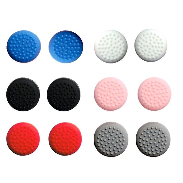 6 par silikone-tommelfingergreb til PS VR2-headset