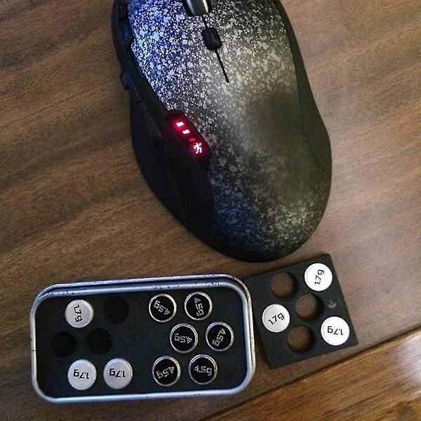 1 set musinställningsvikter för Logitech G500s G500-mus lämpliga vikter