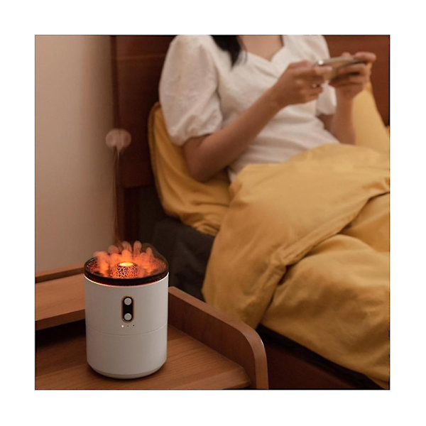 Luftfukter 450ml Oppladbare Luftfuktere 2- Moduser Stille Luftfukter For Soverom Hjem Baby Kontor