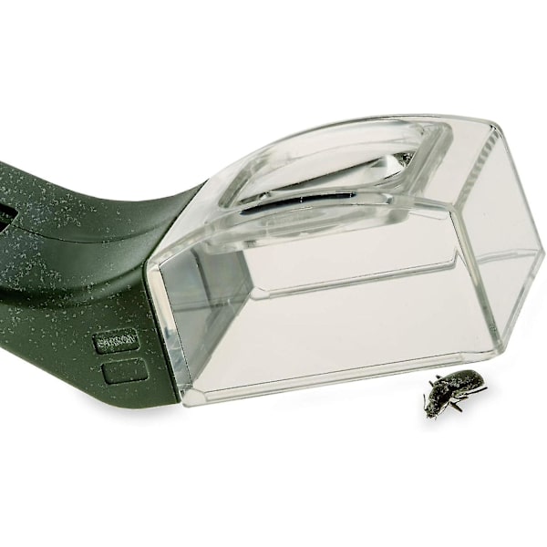 Hu-10 Bugview Insektfanger Med Indbygget Forstørrelsesglas, Grøn