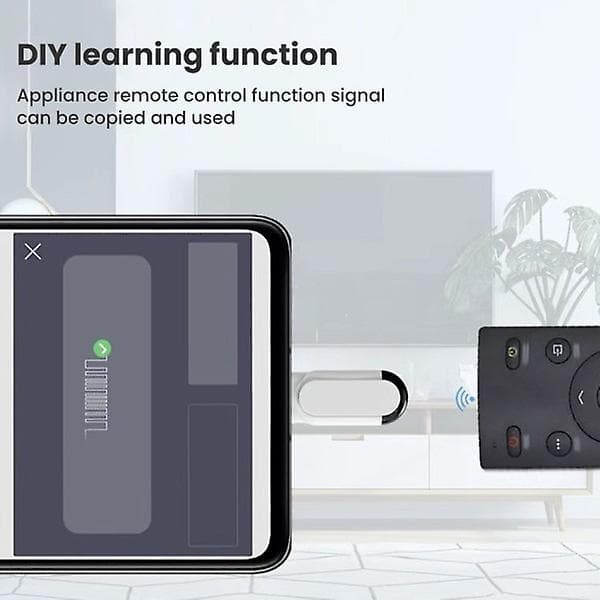 Smartphone-fjärrkontroll Typ C Micro USB Universal Smart Infraared App Control Trådlös Mini Adapter??