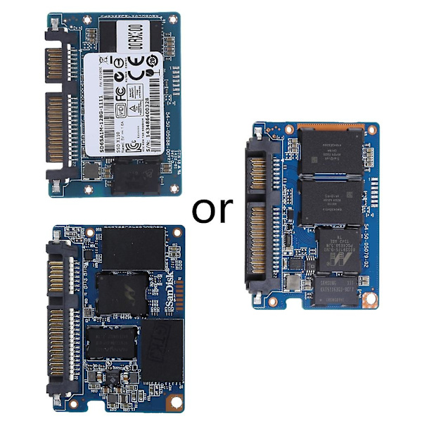 Halv smal Sata Ssd Solid State hårddisk 128gb Ssd-enhet för bärbar dator