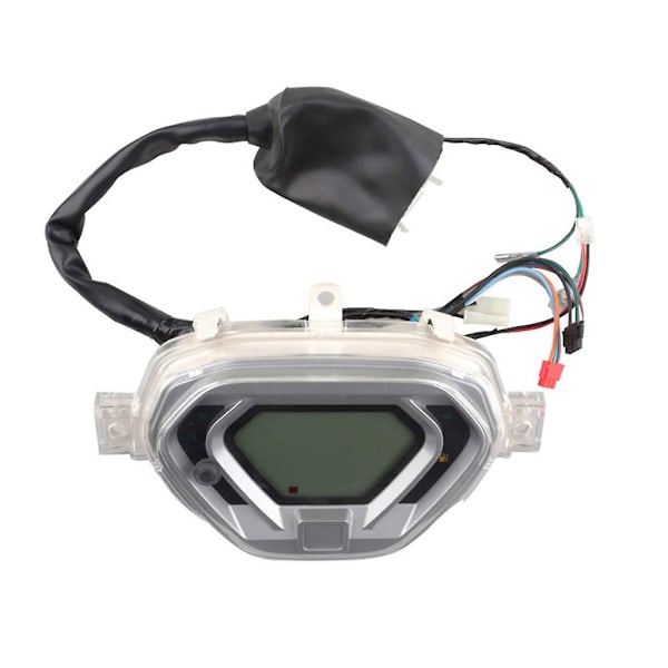 Lcd Digital Mätare Hastighetsmätare Motorcykel Tillbehör 7 Färger Bakgrundsbelysning