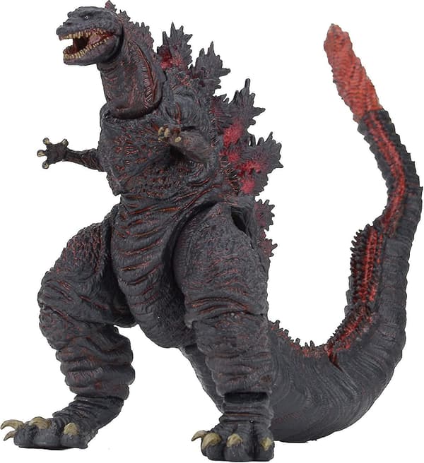 Godzilla - 30 cm actionfigur fra hode til hale - 2016 Shin Godzilla