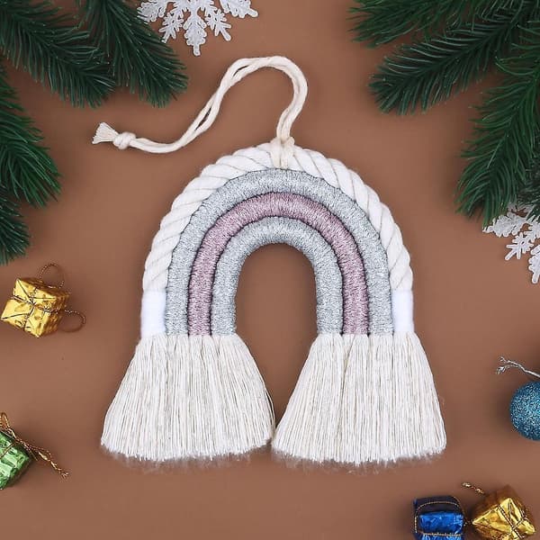 Boho veggdekorasjon til baby shower, sovesal, dusker, julepynt