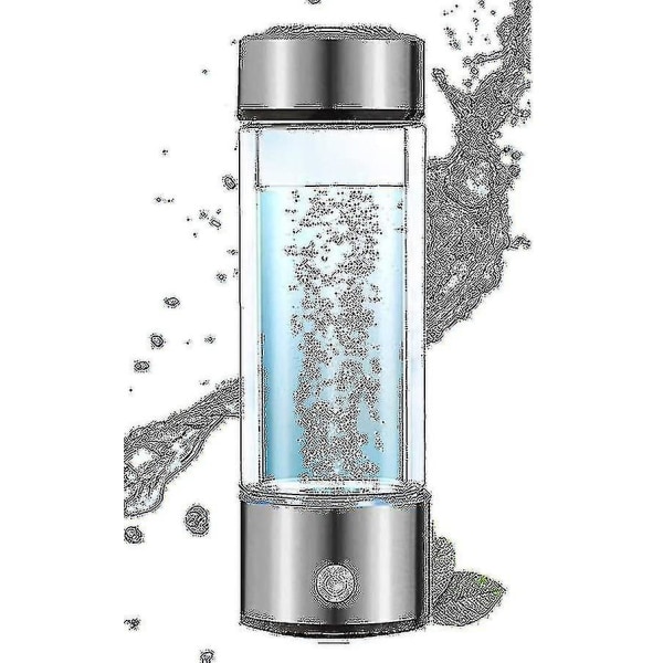 Hydrogen Generator Water Bottle, Real Molecular Hydrogen Rich Water Generator Ionizer Maker Machine -n4870