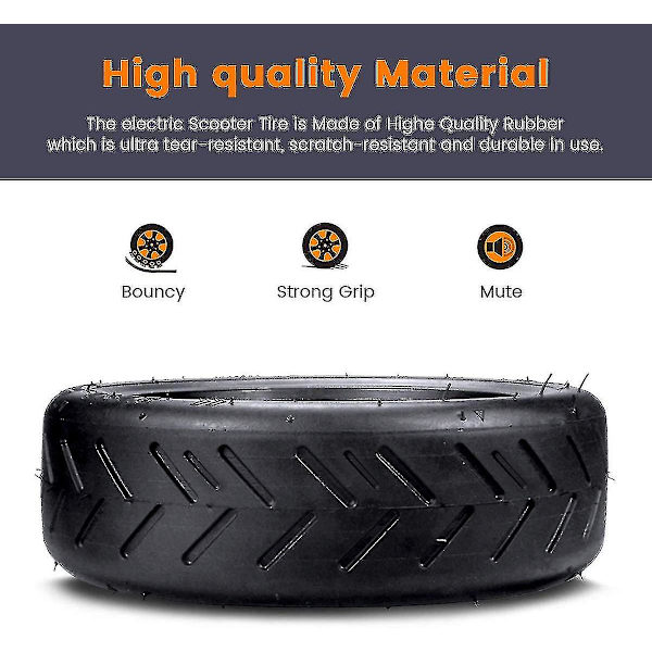 Elektrisk scooter gummidæk 8 1/2x2 opgraderet fortykket slange 8,5 \"m365 Pro for- og baghjulserstatning