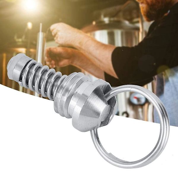 2 st Ölpryckventiler, rostfritt stål, för reparation, Ball Lock-ölbryggning