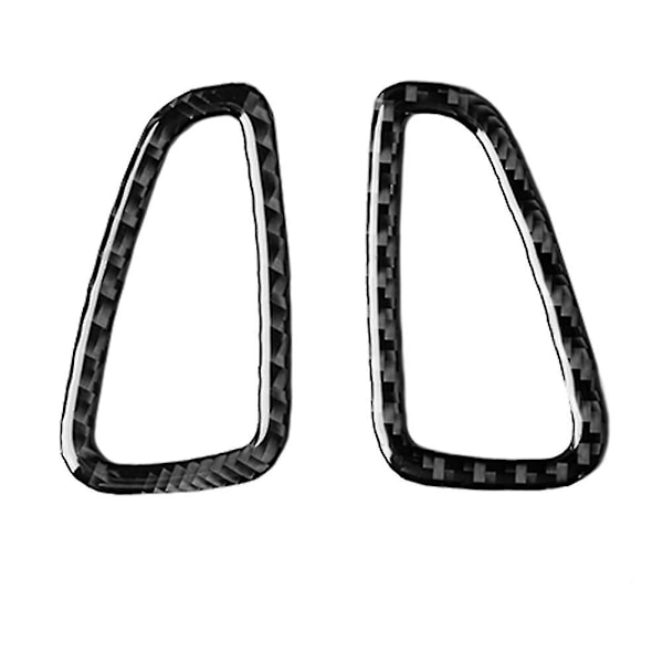 2 stk./sæt Carbon Fiber Dashboard Luft Udløb Ramme Stickers Til Chevrolet Camaro