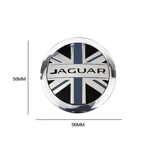 4 kpl Auton Muotoilun Vannekeskihattu Tarra 56mm Peite Auton Tarvikkeet Jaguar XF 250 X Type F Pace Xj X351 Xe S Type XKR british flag