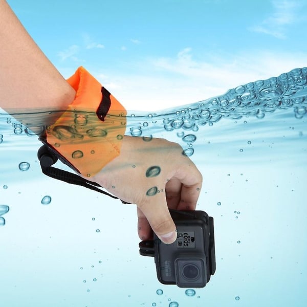 Gopro Diving Floating Float Håndledsrem Kamera Opdriftsrem Dykning Flydende håndledsrem (1 stk, orange)