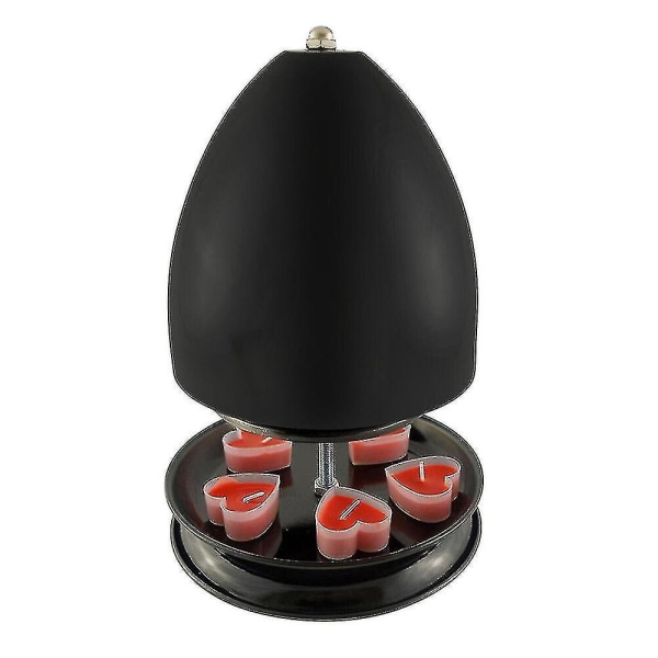 Tealight-ugn Dubbelväggig Radiator Ljusvärmare För 6 Tealights Öppen Spis Mrkj