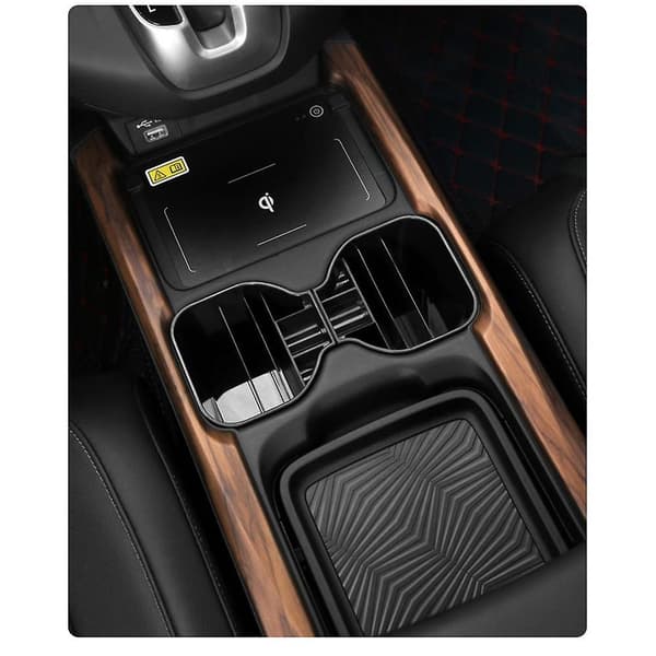 För Cr-v 2017-2021 Central Control Cup Holder Förvaringslåda Vattenkopp Hållare Låda Tillbehör