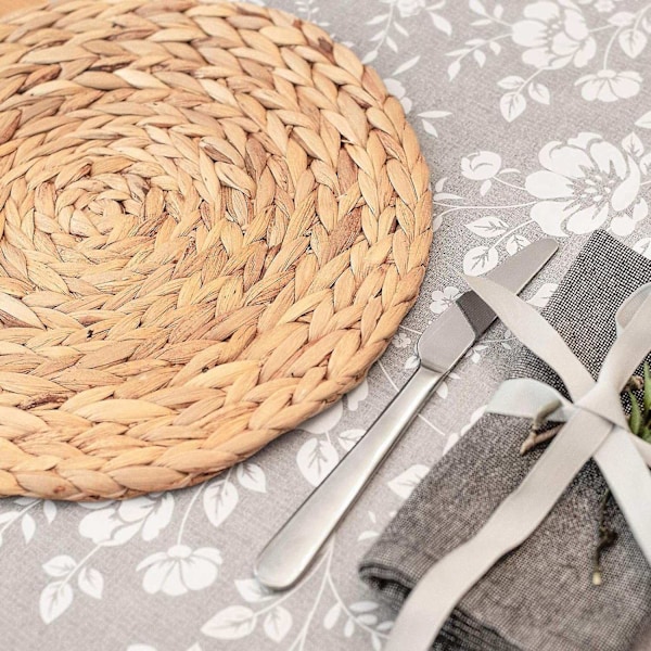 6 x Vesihorsmipaikkaa Pyöreä 30 CM, Laadukas Kutottu Viiripaikka, Alunen, Eristävä ja Ras
