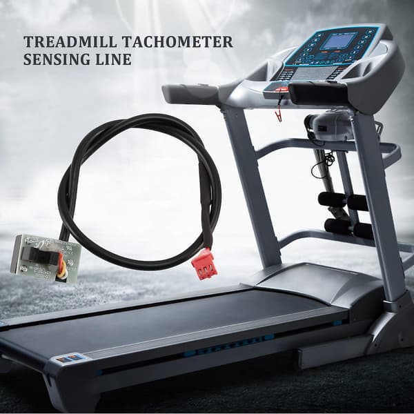 Treadmill Speed Sensor Kabel 3 Pin Lys Sensor Takometer Magnetisk Induksjon Speed Sensor Kompatibel Trea Sl